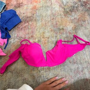 Vibrant Pink Bikini Top